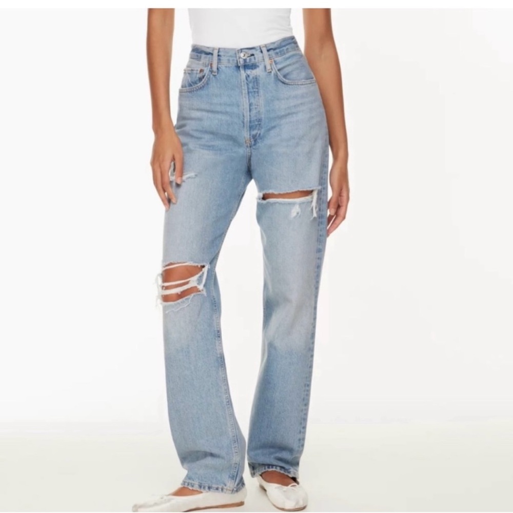 Citizens of humanity Eva distressed high waisted jeans